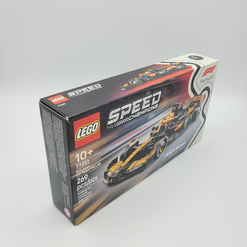 LEGO Speed Champions McLaren F1 Team MCL38 Race Car Set New - Picture 4 of 8